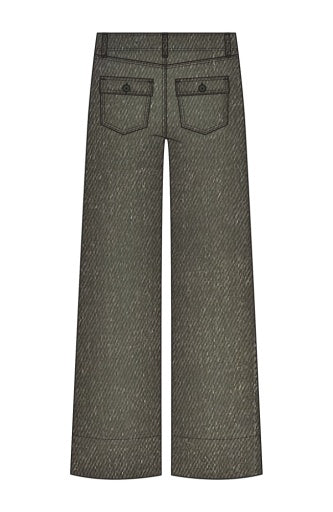 Utility Relaxed Straight 28" Inseam - mosswood