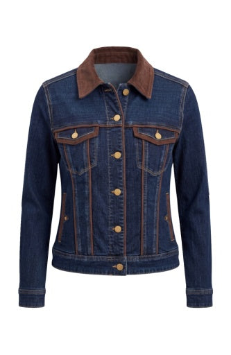 Classic Trucker W/ Velvet Detailing - riverwalk