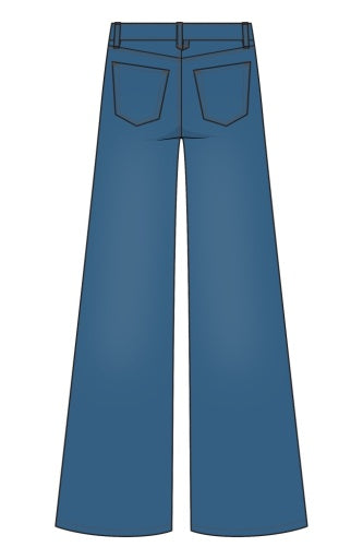 Dreamer High-Rise Relaxed Wide Leg 30" - dreamstate