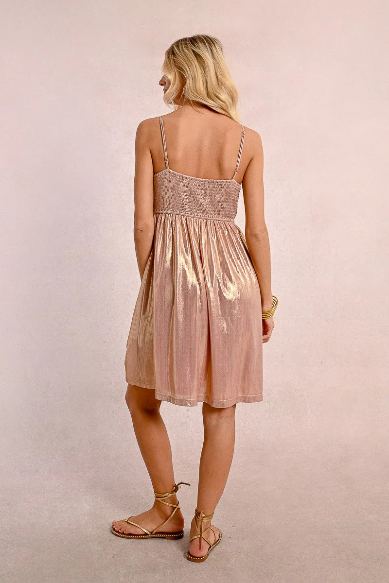 TW133DE Short Iridescent Dress