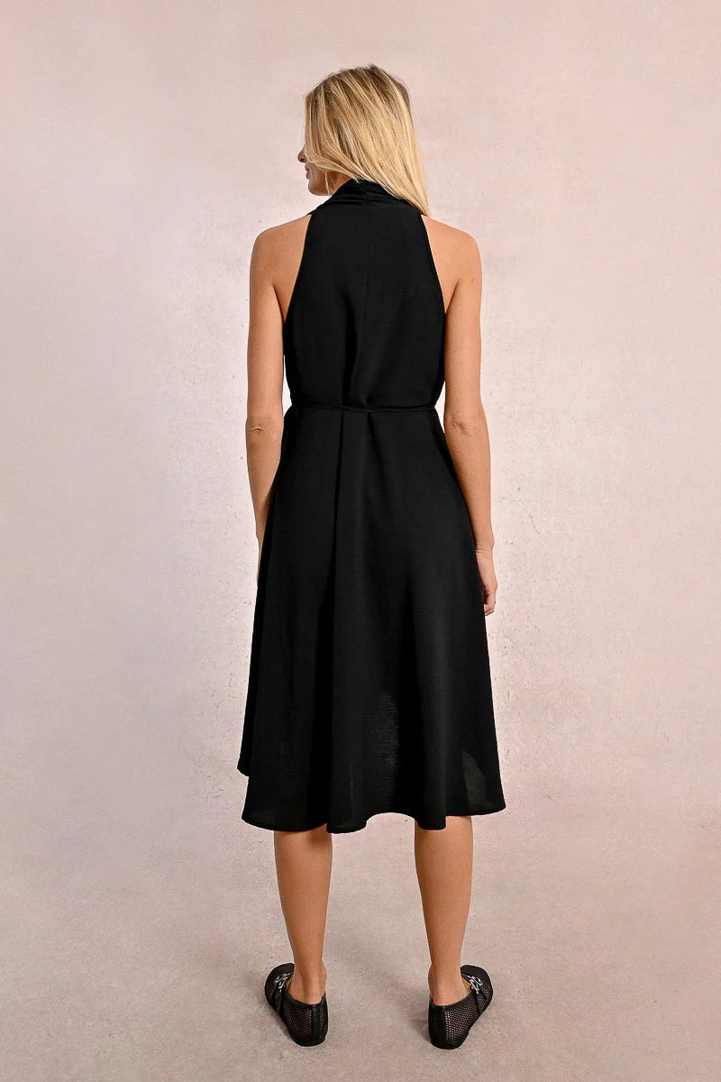 P1808ADE Mini Pleated Dress