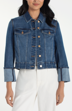 Bracelet Length Trucker Jacket
