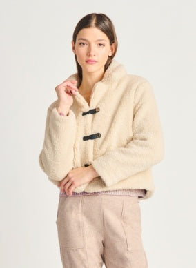 Sherpa Toggle Jacket Oatmeal