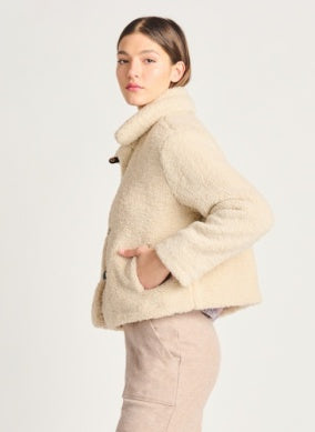 Sherpa Toggle Jacket Oatmeal