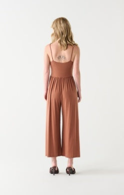 Wide Leg Jumpsuit Terracotta