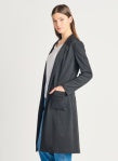 Long Blazer Cardigan Black