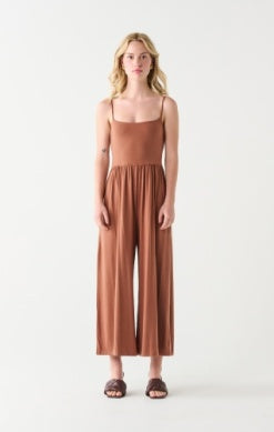 Wide Leg Jumpsuit Terracotta