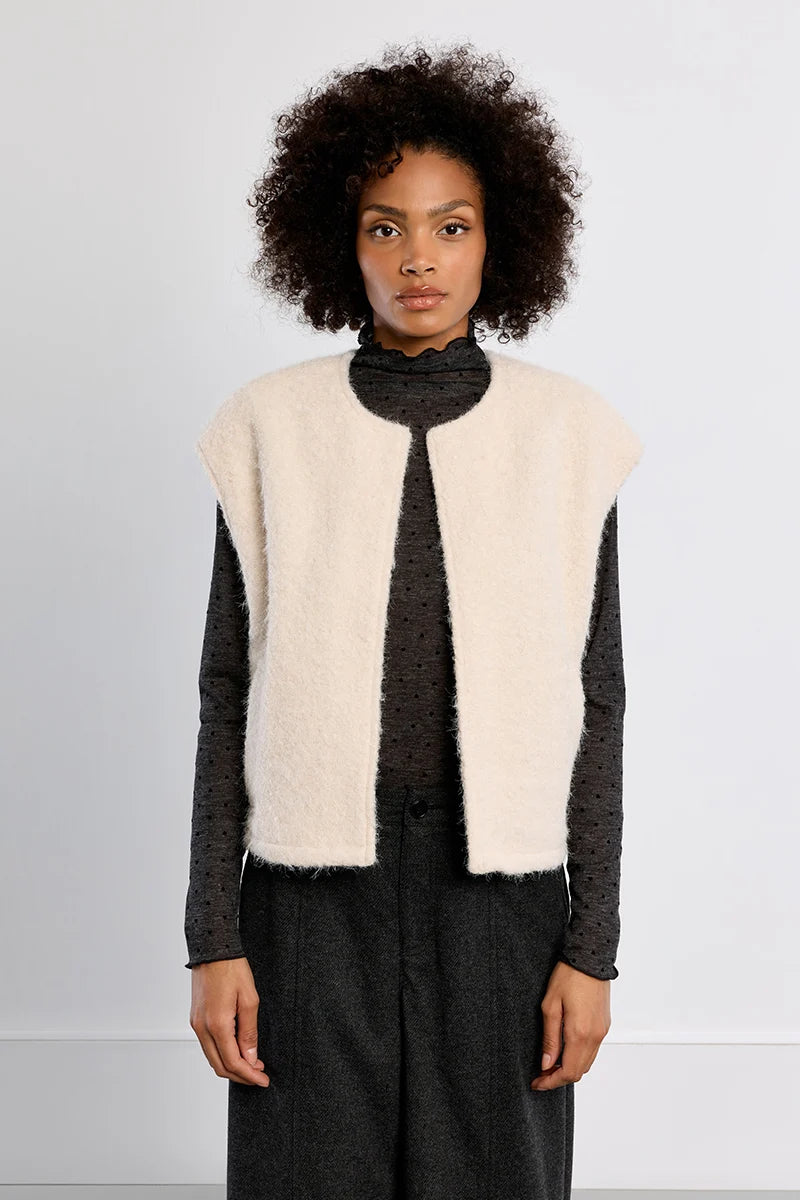 TL437AEH Woven Sleeveless Jacket