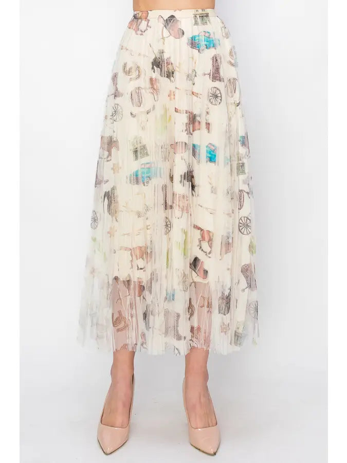 Wild West Tulle skirt