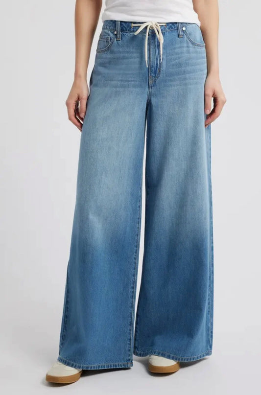 31" Illusion Wide Leg w/ Drawstring