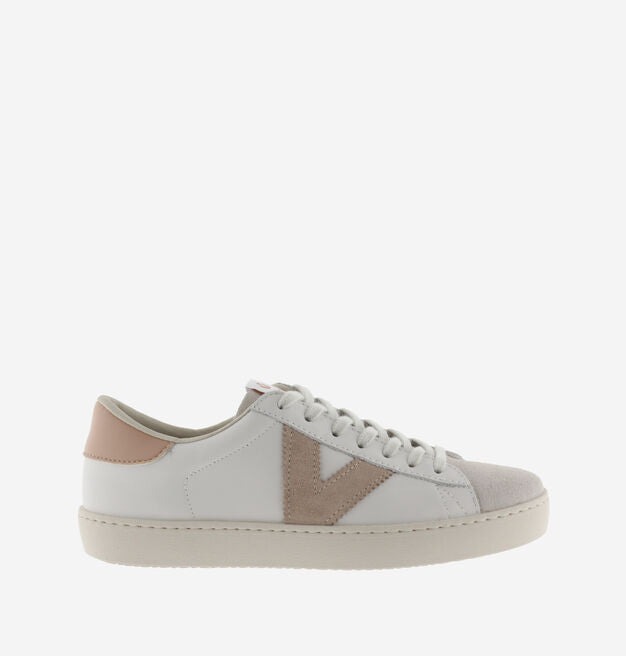 Berlin Piel & Serraje Leather Sneakers Cuarzo