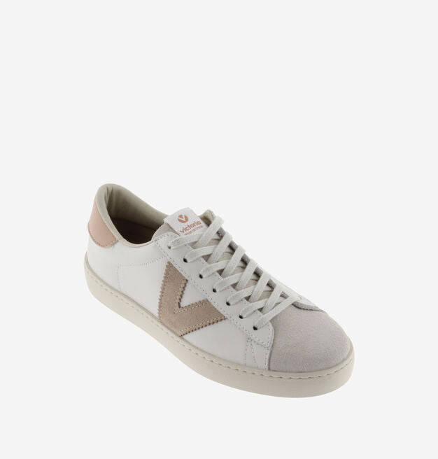 Berlin Piel & Serraje Leather Sneakers Cuarzo