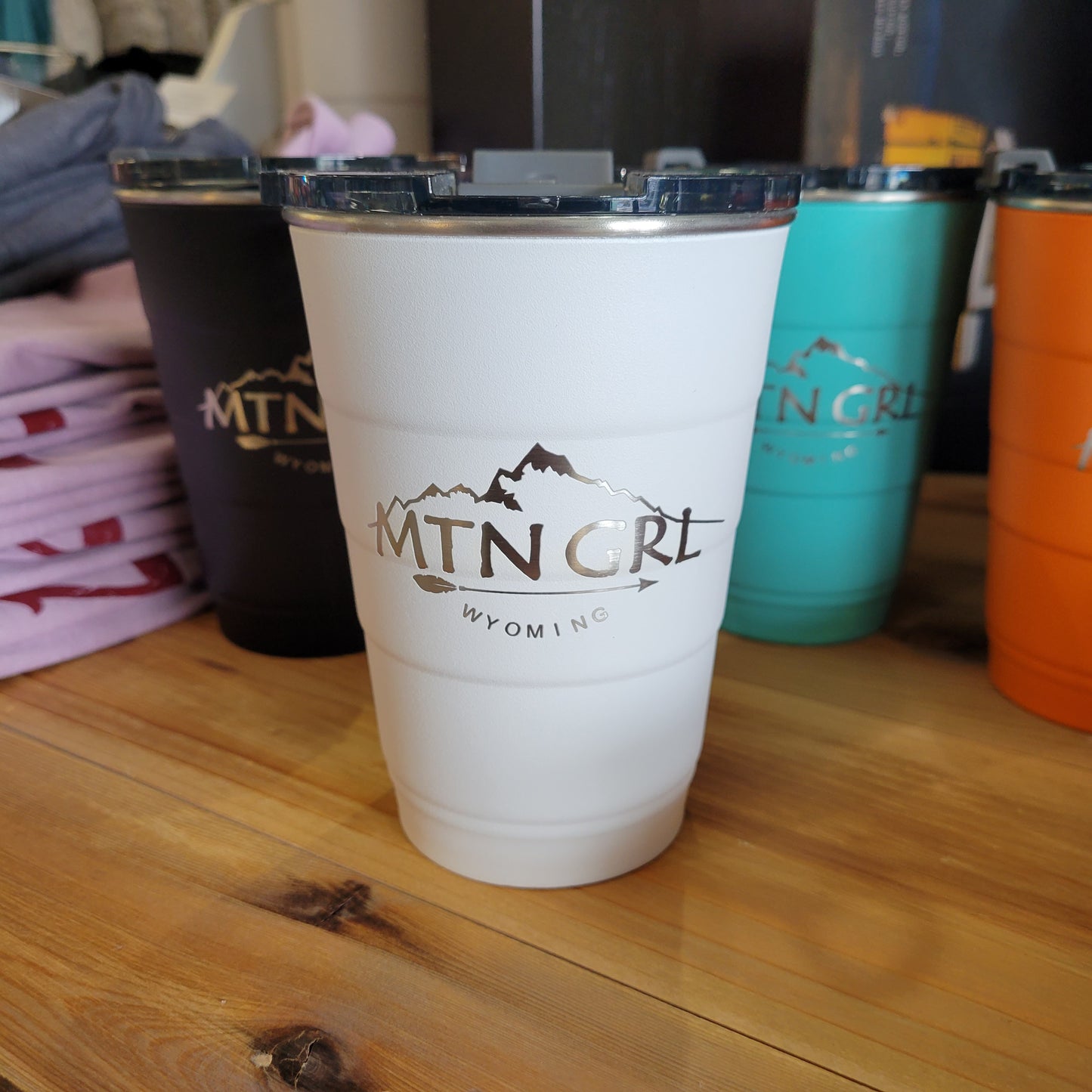 16oz MTN GRL Stackable Tumbler