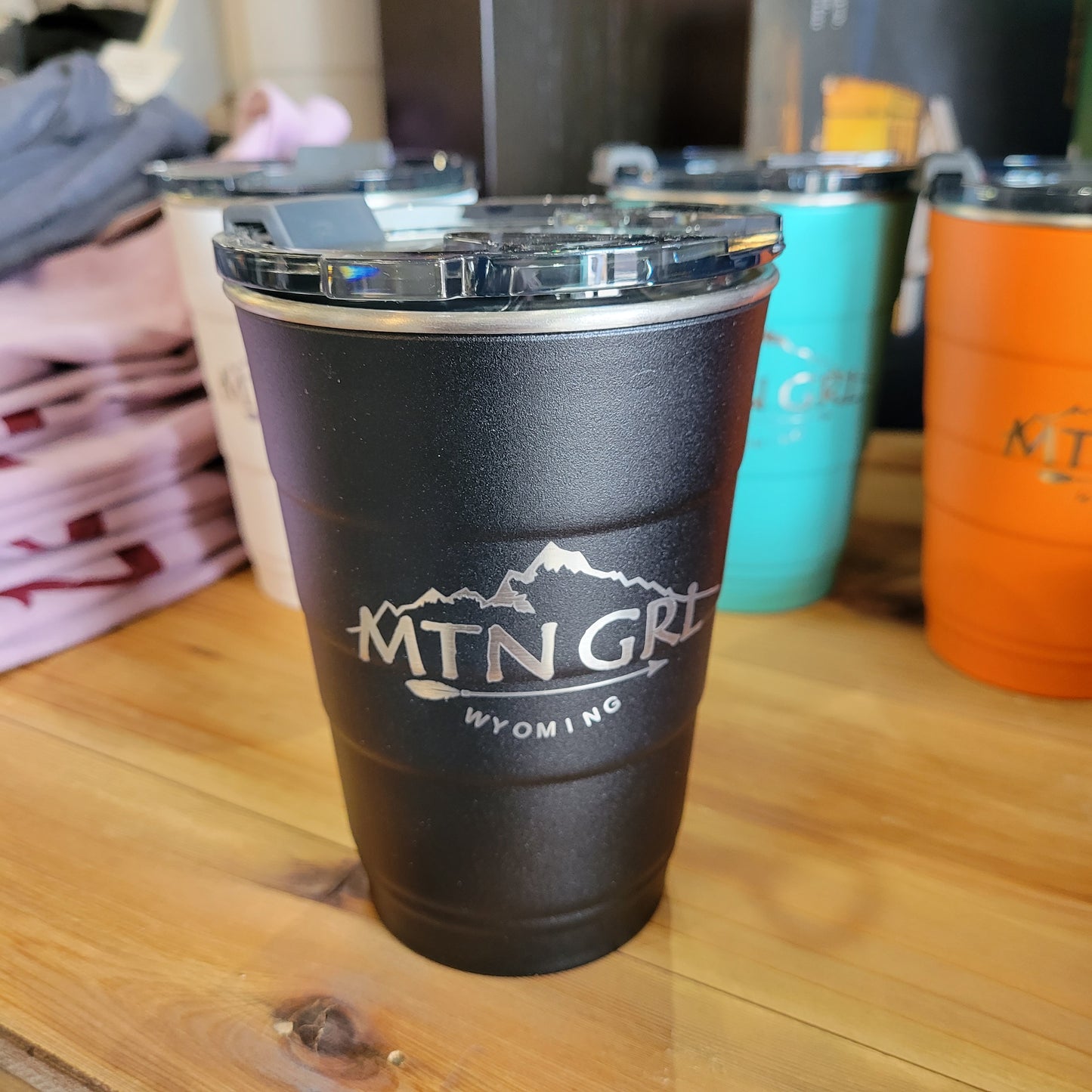 16oz MTN GRL Stackable Tumbler