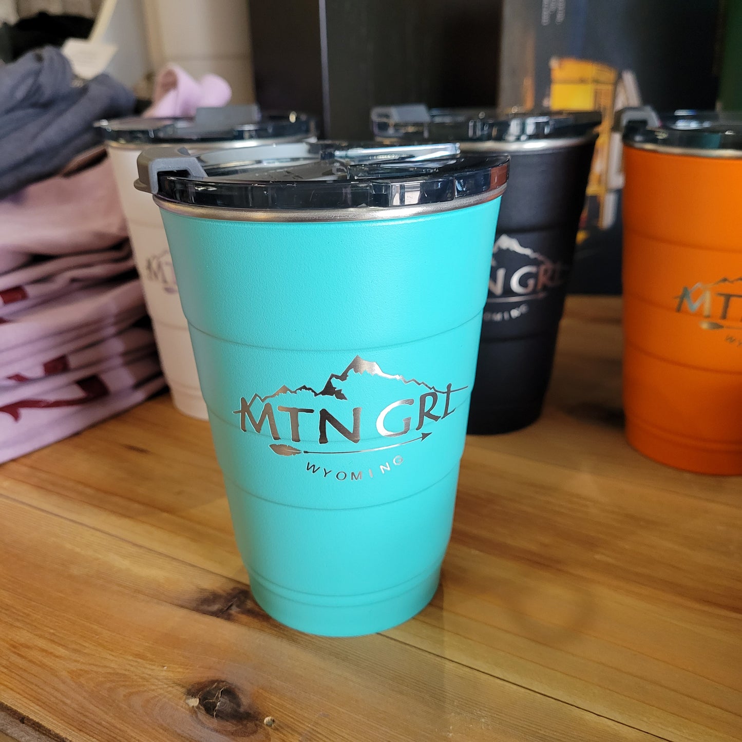 16oz MTN GRL Stackable Tumbler