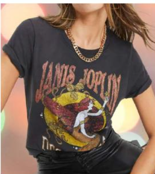 Janis Joplin Fairy Tee