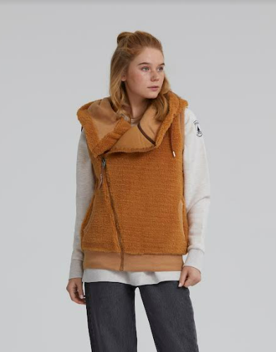 Dani Sherpa Vest Cookie