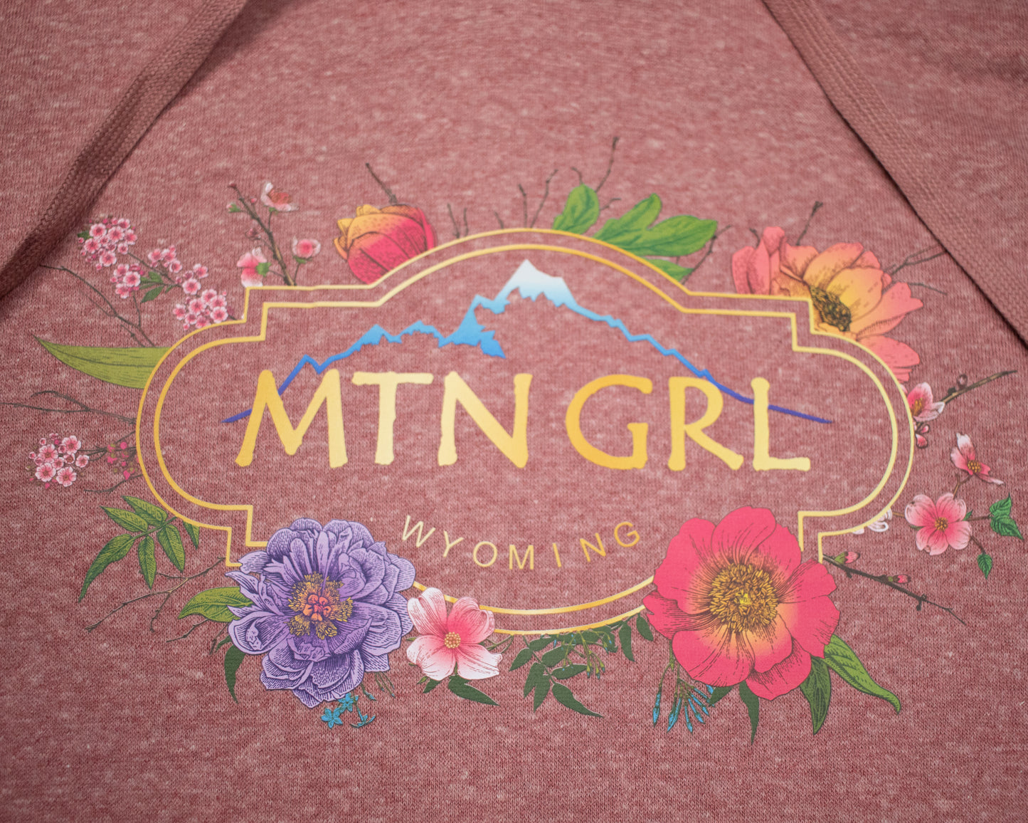 MTN GRL D3 Flower Logo Hoodie