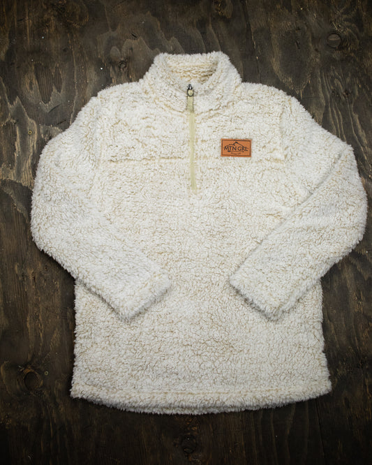 MTN GRL Patch Sherpa Pullover