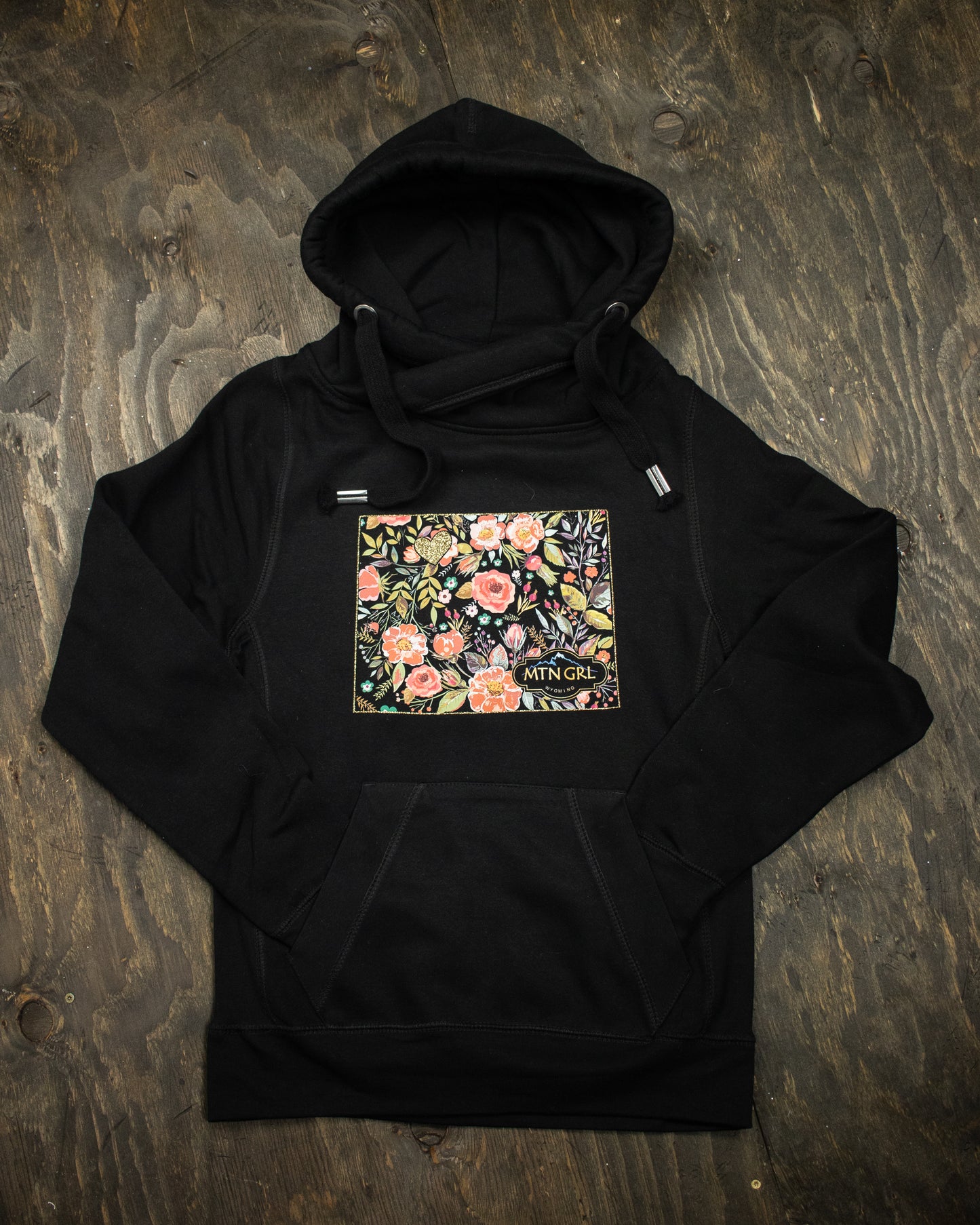 MTN GRL Flower WY Hoodie