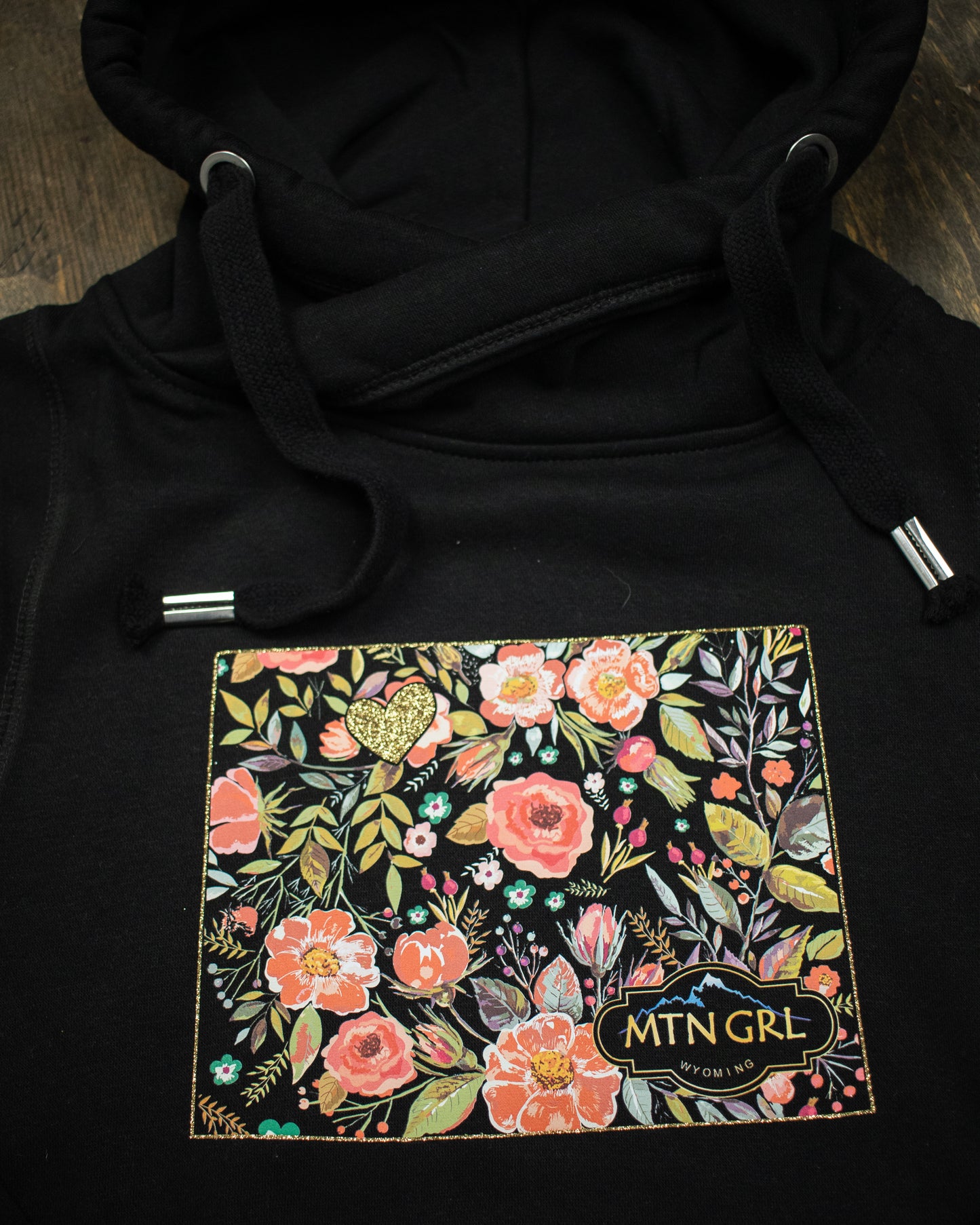 MTN GRL Flower WY Hoodie