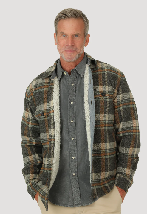 Big Sky Plaid Shirt Jacket