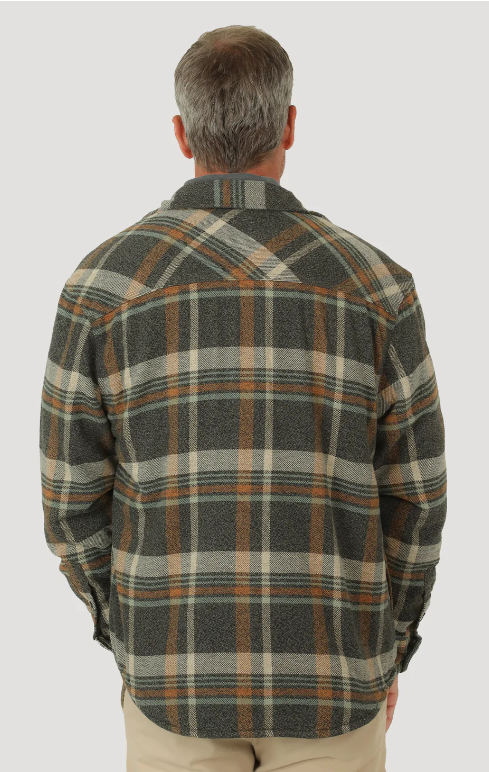 Big Sky Plaid Shirt Jacket