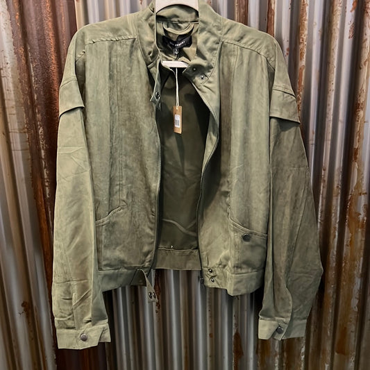 B1FJ1007 Olive Bomber Jacket