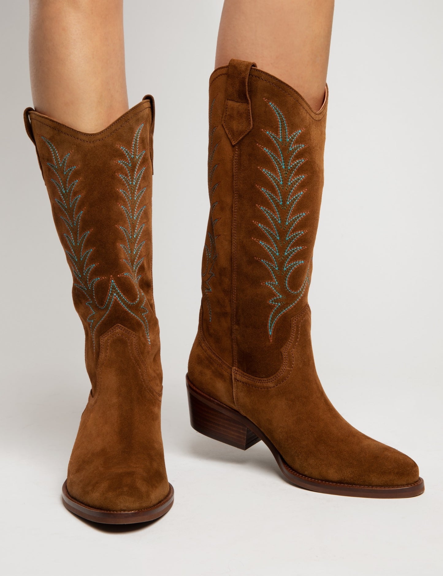 Goldie Cowboy Boots, Peat